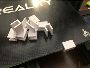 creality Glas Bett clip 3d Drucker Teile 3d print model - Mito3D