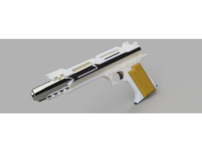fr-557 de la proposición arma props fuego original el pistola scifi 3d print model - Mito3D