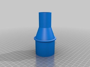 il mio personalizzato tubo di aspirazione adattatore spessore parti 3d print model - Mito3D