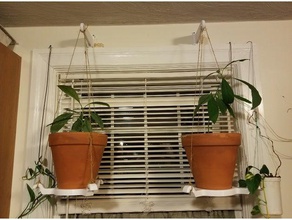 indoor plant pot hanger kitchen dining 3d print model - Mito3D