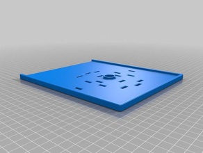 Metall Kugel Glas Deckel Bohrmaschine Halterung-steril-Kultur-Technik Biologie 3d print model - Mito3D