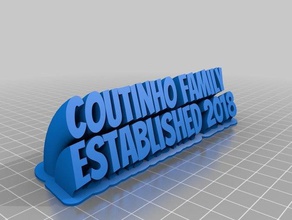 cou-2 office customized 3d print model - Mito3D