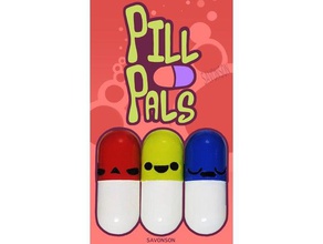 pill pals art 3dprint 3dprinting download figure like love medical medication medicine model paint post 3d print model - Mito3D