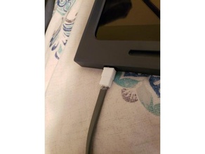 Ladegerät saver flache Kabel Teile Kabel-saver Telefon tablet 3d print model - Mito3D