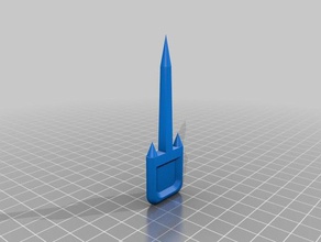 archery target pin gadgets 3d print model - Mito3D