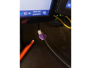 mouse cord holder other 3d print model - Mito3D
