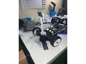 110 scale car raspberry pi camera mountincrease height 3d printing 3d print model - Mito3D