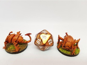 rust monster 28mm tabletop gaming creatures dnd miniature dungeons dragons 3d print model - Mito3D