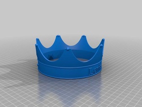 lenia de la couronne le costume personnalisé 3d print model - Mito3D