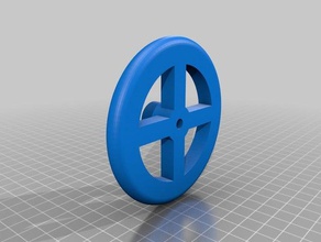 la ruota 3d stampa robot traccia 3d print model - Mito3D