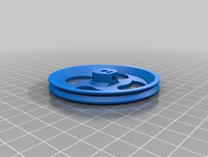 roda de gabi 3d la impresión retoescornarueda 3d print model - Mito3D