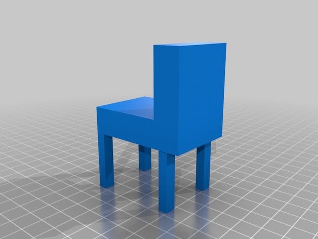 classroom chair vd 3d printing 3D print model - Mito3D