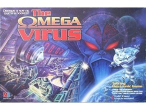 omega virüs oyun alanı oyuncak aksesuarlar boardgame bileşenleri 3d print model - Mito3D