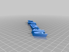 alexa organization customized 3d print model - Mito3D