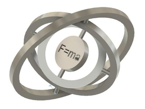rotating thing fma interactive art 3d print model - Mito3D