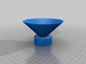 personalizable resina de embudo 3d la impresora accesorios anycubic fotones personalizador openscad 3d print model - Mito3D