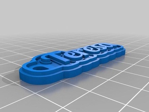 teresa keychains customized 3d print model - Mito3D