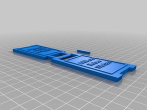bleibler3my customized floor stand signs logos 3d print model - Mito3D