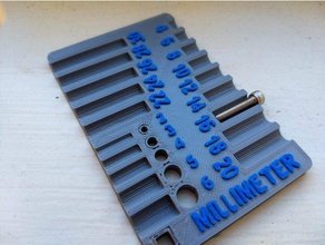 screw bolt sorter measurement tool iso hand tools 3d print model - Mito3D