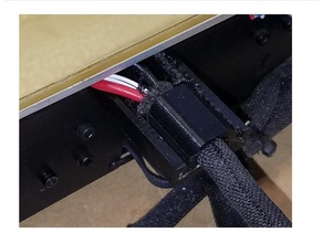 hot bed cable retainer maker select v2duplicator 3d printer accessories 3d print model - Mito3D