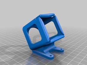 clueless gopro session mount diy fpv 3d print model - Mito3D