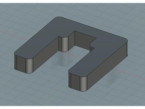 simples 2020 mgn12 alinhamento gabarito 3d impressão extrusão Impressora A ferramenta de anet a8 a calibração tronxy x5s 3d print model - Mito3D