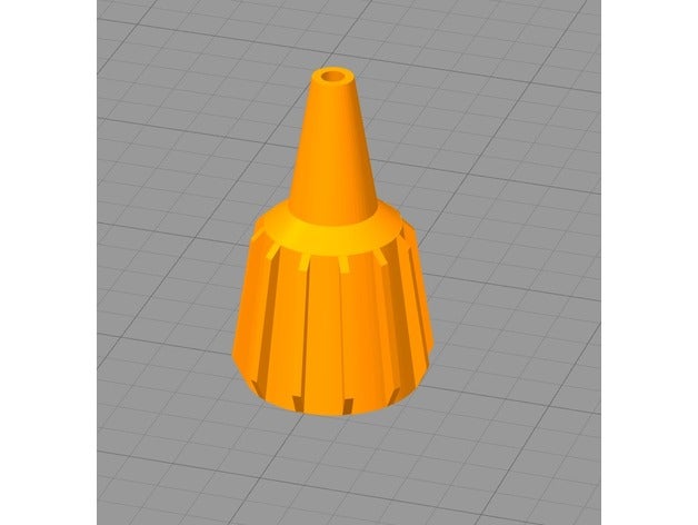 uhu silicone nozzle replacement parts 3D print model - Mito3D