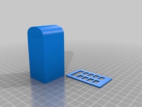 telephone booth basic 3d printing 3d print model - Mito3D