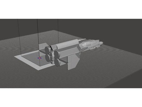 2 robotech Deutch un ilan akbaba aero-uzay savaş türü oyunlar BM keşif wargame 3d print model - Mito3D
