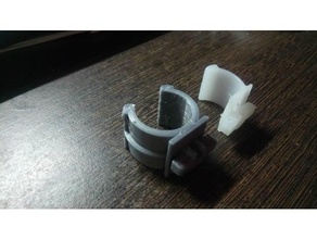 soporte de tubo la máquina lavado reemplazo partes indesit 3d print model - Mito3D