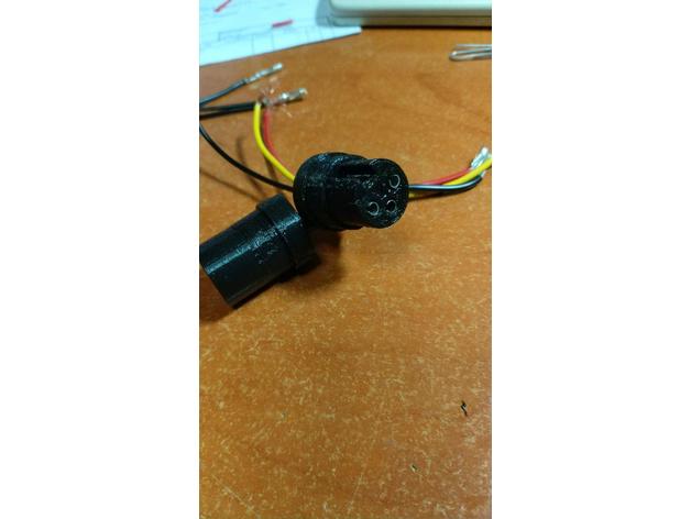 ultra cheap xlr connector molex pins electronics 3D print model - Mito3D