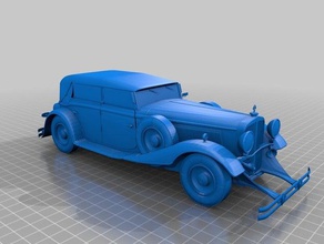 maybach ds8 zeppelin vehicles 3d print model - Mito3D