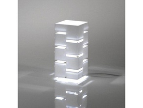 lamp 3d printing design led light 3d print model - Mito3D