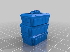 cajas de ia los edificios estructuras contenedor imperial assault escenario 3d print model - Mito3D