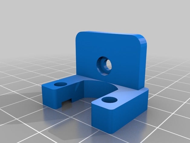 bl-touch soporte ajustable 3d de la impresora accesorios 3dtouch monte anet a6 bltouch bl toque a8 mods partes actualización el sensor contacto e3dv6 montaje 3D print model - Mito3D