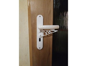 la cerradura de puerta cubierta perro tapón hogar 3d print model - Mito3D