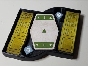 sabacc star wars han solo kart oyunu kutusu oyuncak aksesuarlar kap freecad depolama 3d print model - Mito3D