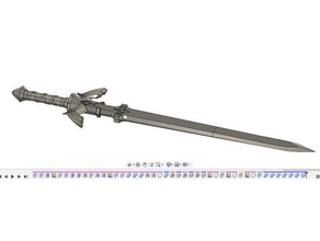 zelda traje epee espada 3d print model - Mito3D