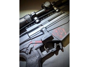 rpr slim parafuso alça esporte ao ar livre bolt action arma rifle ruger 3d print model - Mito3D