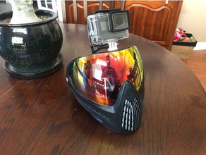 dye i4 gopro mount sport outdoors mask paintball 3d print model - Mito3D