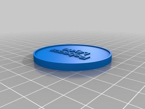 rebeccacoin le monete distintivi personalizzato 3d print model - Mito3D