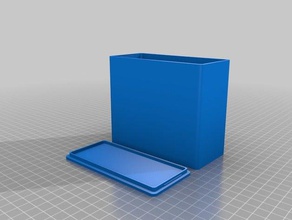 il mio personalizzato parametrico finestra di progetto elettronica 3d print model - Mito3D