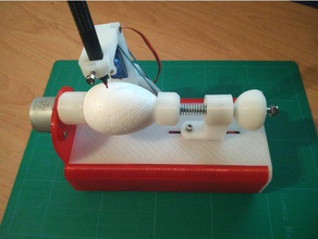 uovo pittore mini versione tonda l'elettronica 28byj 28byj-48 28byj48 9g servo arduino cnc drawbot la pasqua di uovo-bot eggbot braccio del robot sfera-o-bot spherebot stepper 3d print model - Mito3D