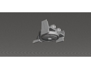 robotech ueg asc fantasma recon hoverjet aka turbo chopper juegos el tsr wargame 3d print model - Mito3D