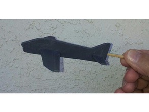 aerobatic rehearsal stick model plane rc vehicles 3d print model - Mito3D