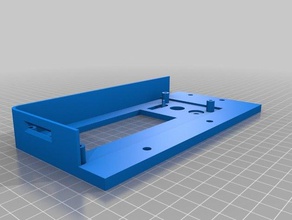 upper lcd mount ft-5 3d printer parts 3d print model - Mito3D
