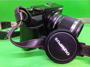 tampa da lente titular 46mm câmara 3d print model - Mito3D