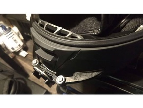 gopro casco moto mento monte motoradds clone sport all'aperto mount di montaggio videocamera monta 3d print model - Mito3D