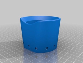 skinny can holder tesla model automotive 3d print model - Mito3D