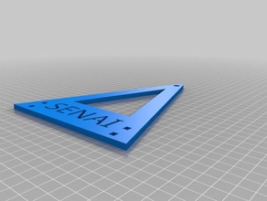 suporte para filamento 3d yazıcı aksesuarlar senai carretel 3d print model - Mito3D